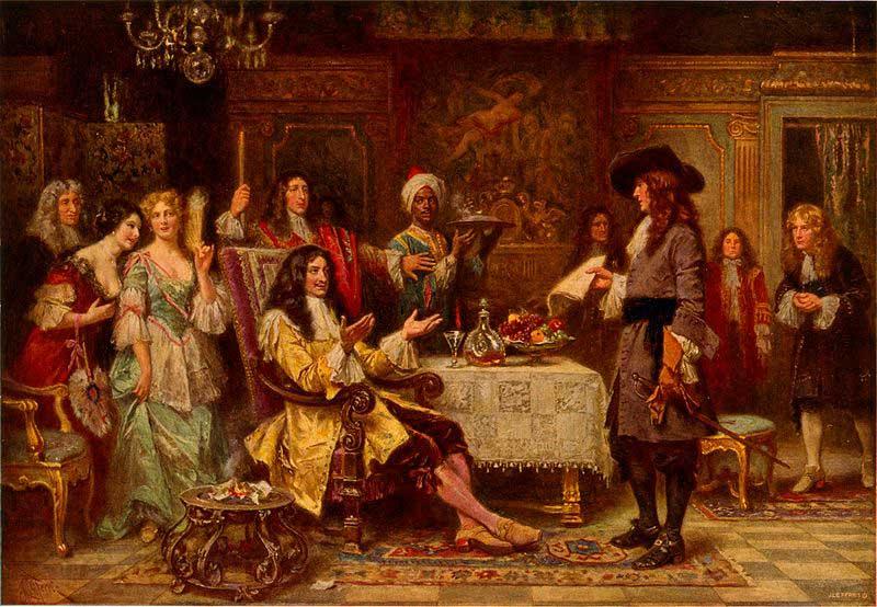 Jean Leon Gerome Ferris The Birth of Pennsylvania 1680 Norge oil painting art